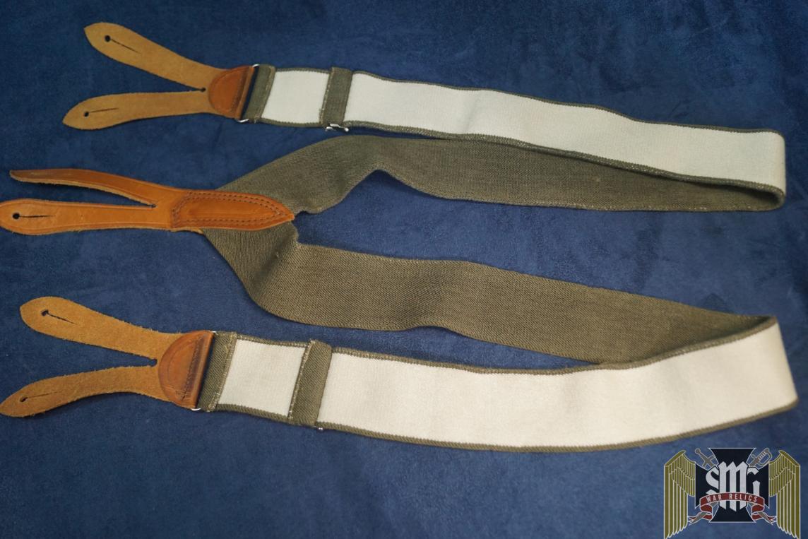 WW2 German Pant Suspenders