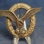 High Quality Reproduction Luftwaffe Pilot Badge