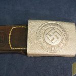 Police Buckle with Tab by Wiedmann 1940 Dated