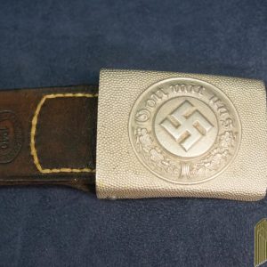 Police Buckle with Tab by Wiedmann 1940 Dated