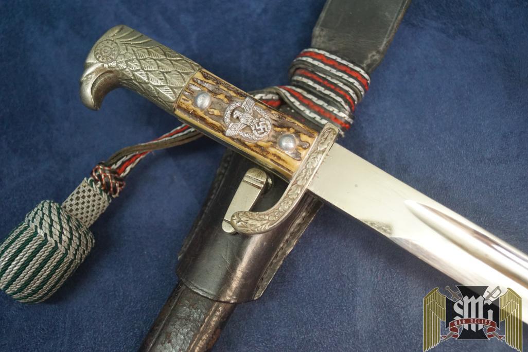 Police Bayonet w/frog and portepee by Holler