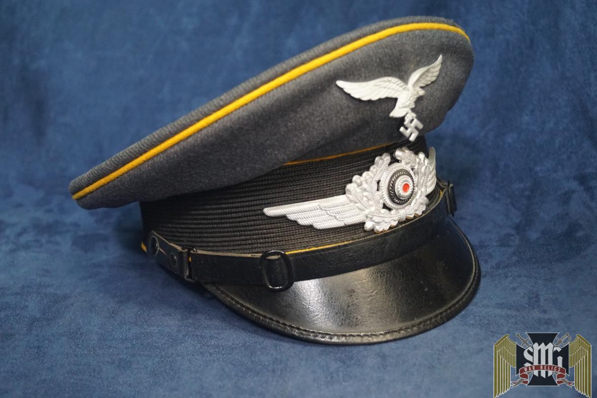 Luftwaffe EM/NCO visor cap for pilot ‘Flieger’ by G.A. Hoffmann 1939