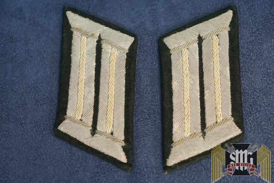 Heer Infantry officer Collar Tabs Matched