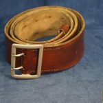 Luftwaffe Brown belt with Claw buckle size 105