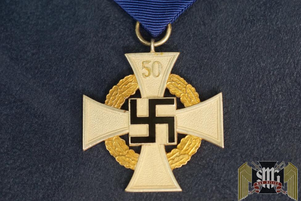50 year Faithful service cross