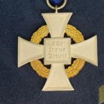 50 year Faithful service cross