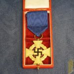 Cased 40 year Faithful Service award