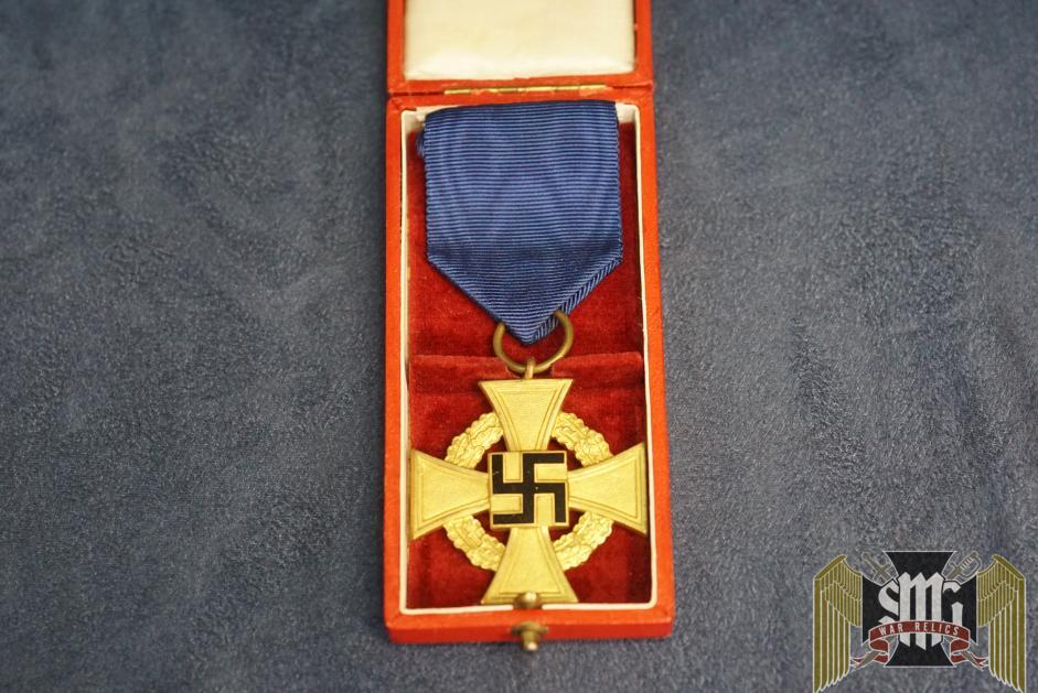 Cased 40 year Faithful Service award