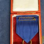Cased 40 year Faithful Service award