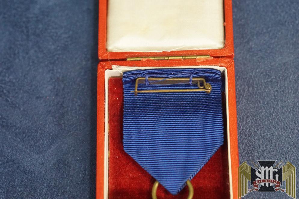 Cased 40 year Faithful Service award