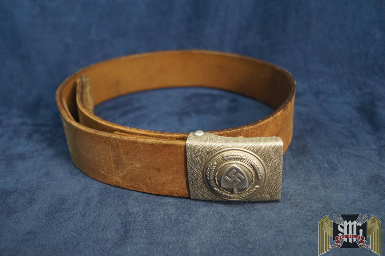 RAD tabbed buckle with RAD inventory stamped Belt