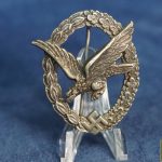 Luftwaffe Air gunner badge converted from Air Radio Operator Badge by B&N L