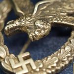 Luftwaffe Air gunner badge converted from Air Radio Operator Badge by B&N L