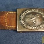 luftwaffe buckle by Aurich 1940 W/ Tab