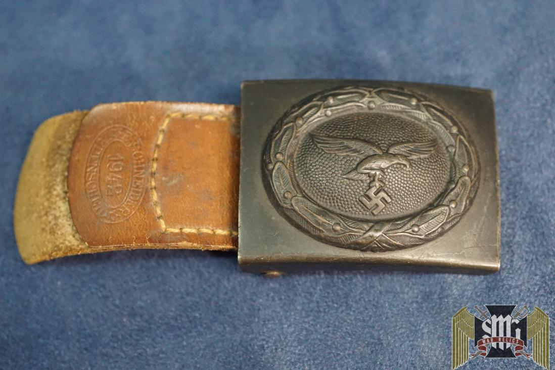 luftwaffe buckle by e. Schneider W/ Tab