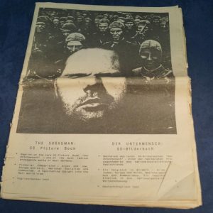 the subhuman: SS picture book Reprint 1987