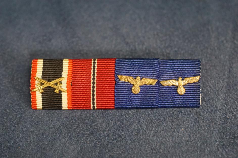 WW2 4 pc ribbon bar