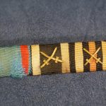WW1 3 pc ribbon bar