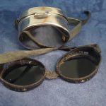 ww2 German Alpine goggles w/ case