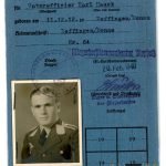 Truppen Ausweis For Airman Karl Hauck Bomber flight engineer???