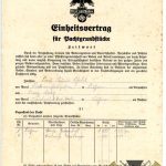 Reichsnahrstand Land Lease Document