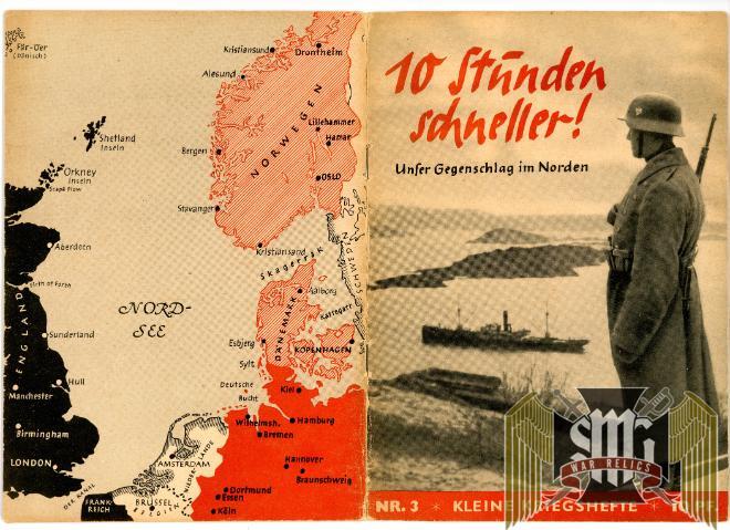 Wehrmacht magazine 10 Stunden Schneller Kleine Kriegsheft Nr. 3