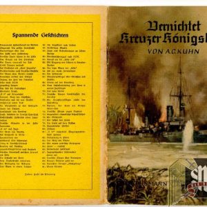 Vernichtet Kreuzer Konigsberg Book SMS WW1