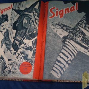 signal Leather Bound 1943 full set