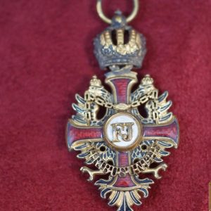 An Order of Franz Joseph, Knight In Bronze Gilt