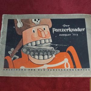 DER PANZERKNACKER ANTI- TANK TRAINING MANUAL