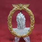 Mine Sweeper Badge repainted wreath