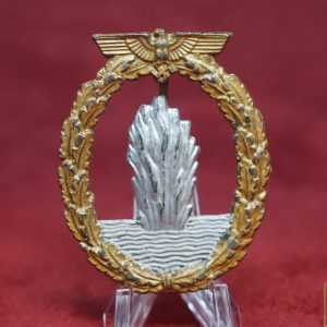 Mine Sweeper Badge repainted wreath