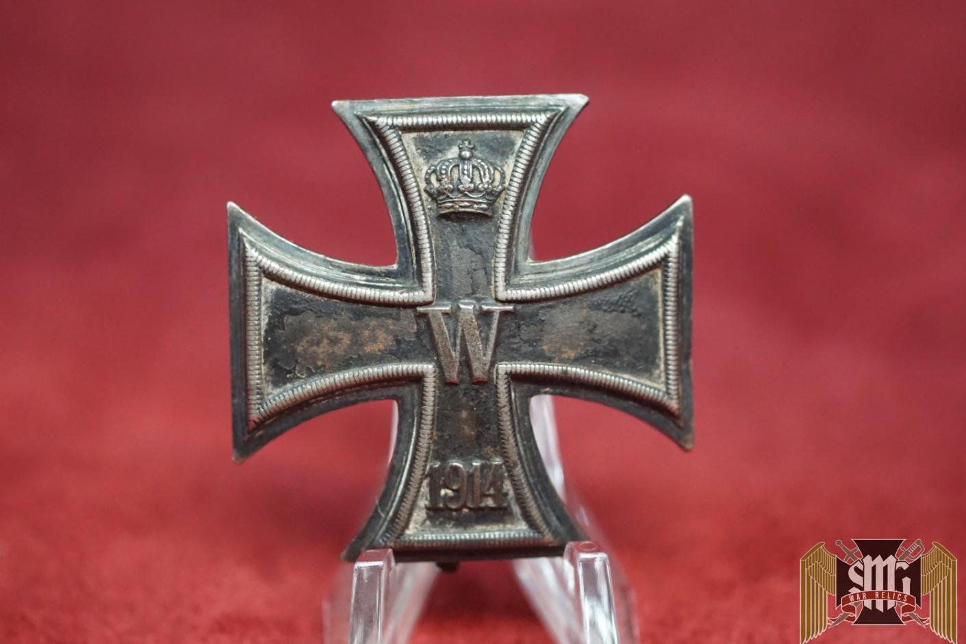1914 Iron Cross first Class 800 silver marked