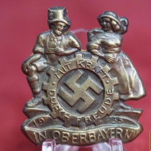 Mit Kraft Durch Frëude tinnie (KDF)