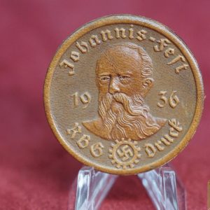 1936 Johannis Fest RBG DAF Druck Tinnie