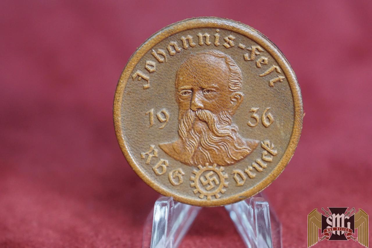 1936 Johannis Fest RBG DAF Druck Tinnie