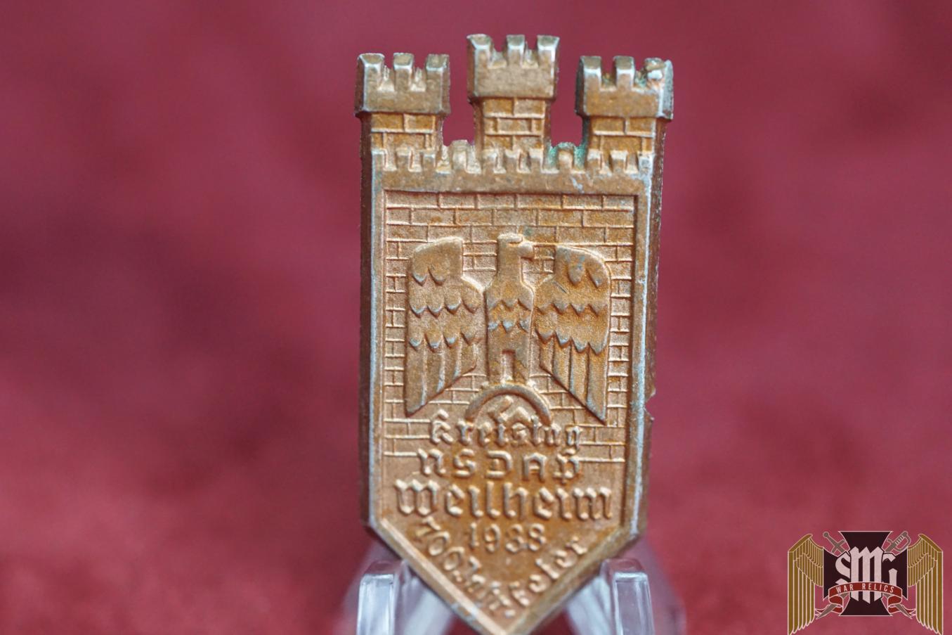 700 year anniversary Weilheim District Council tinnie