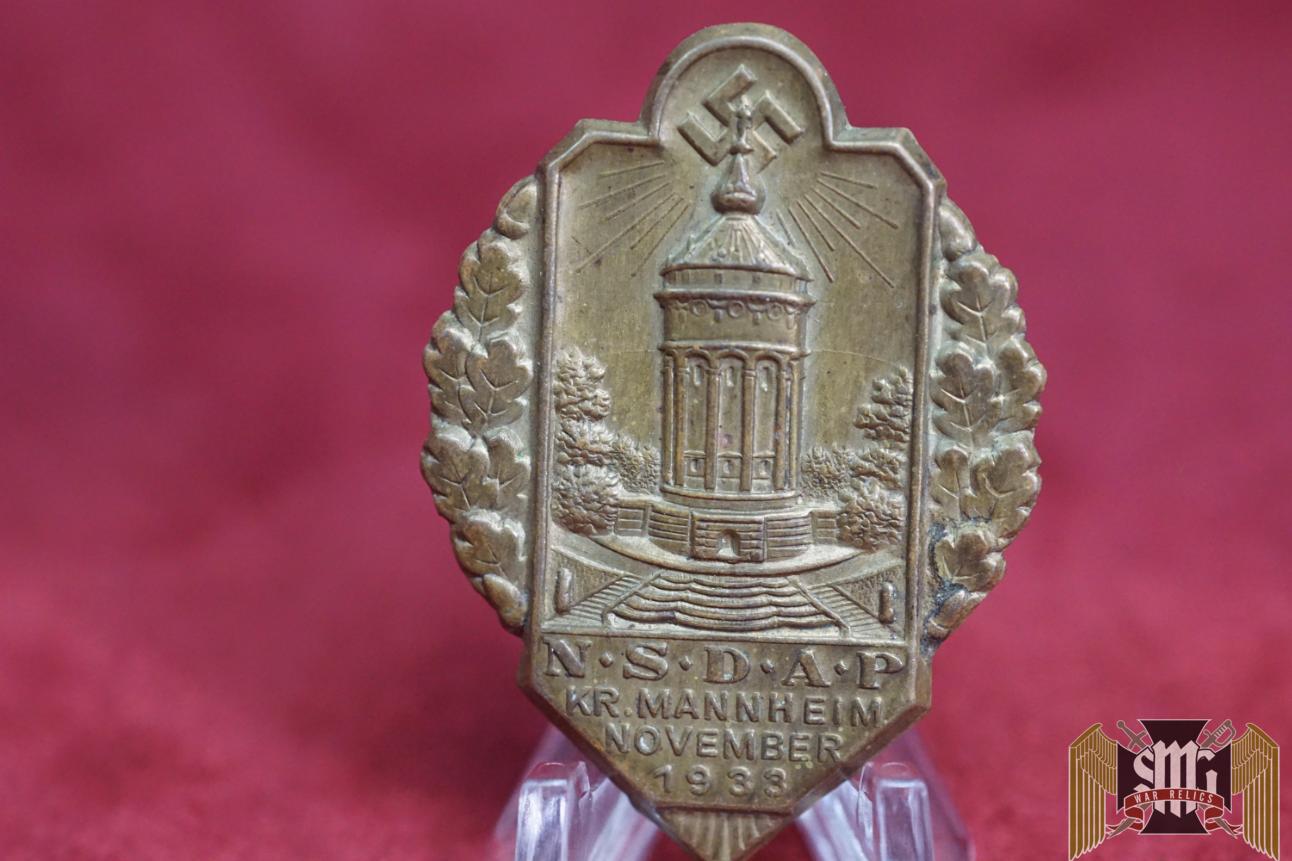 nsdap Kr Mannheim tinnie