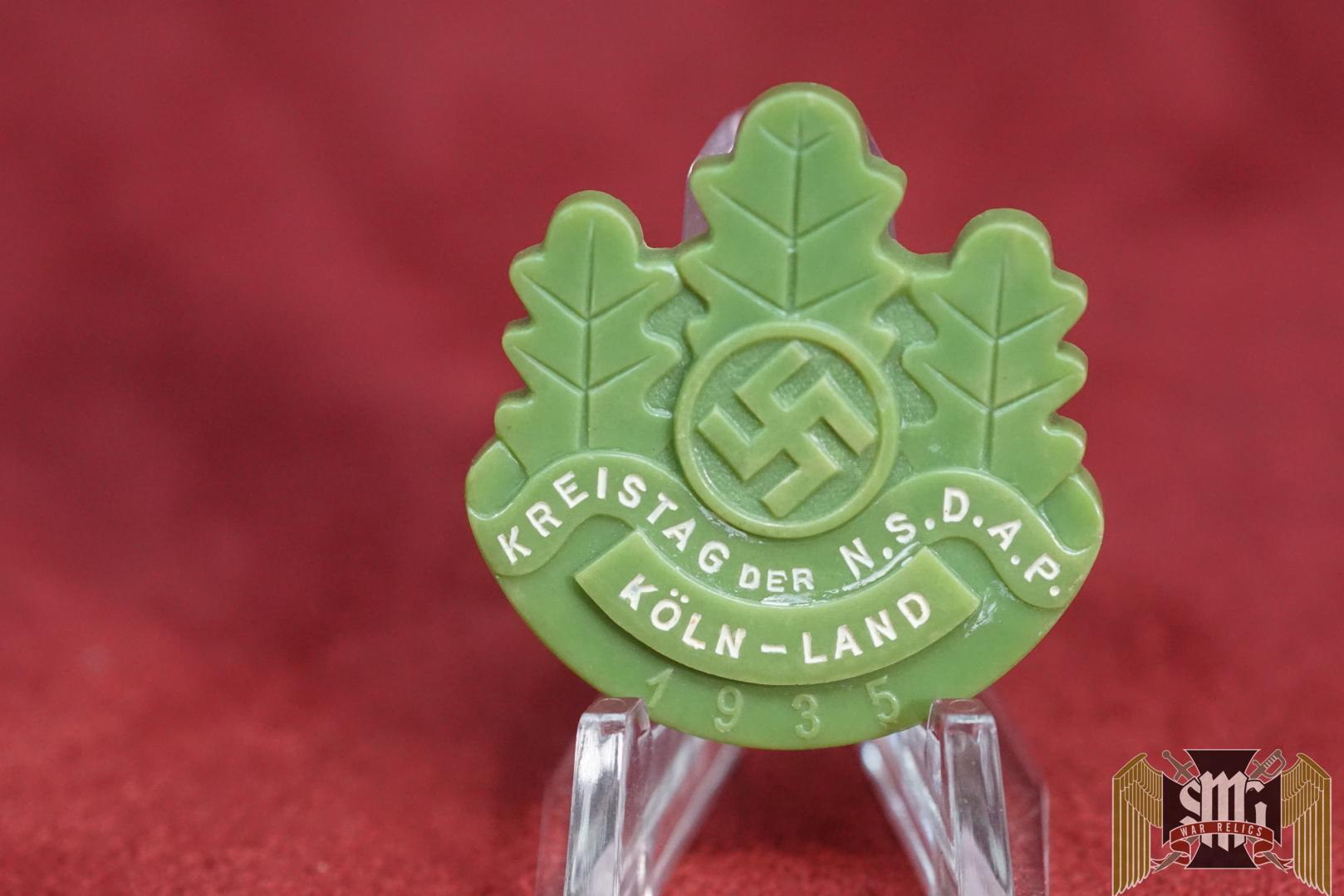kreistag der nsdap Koln-Land tinnie