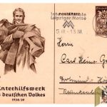 WHW Donation Postcard Januar 1938/39