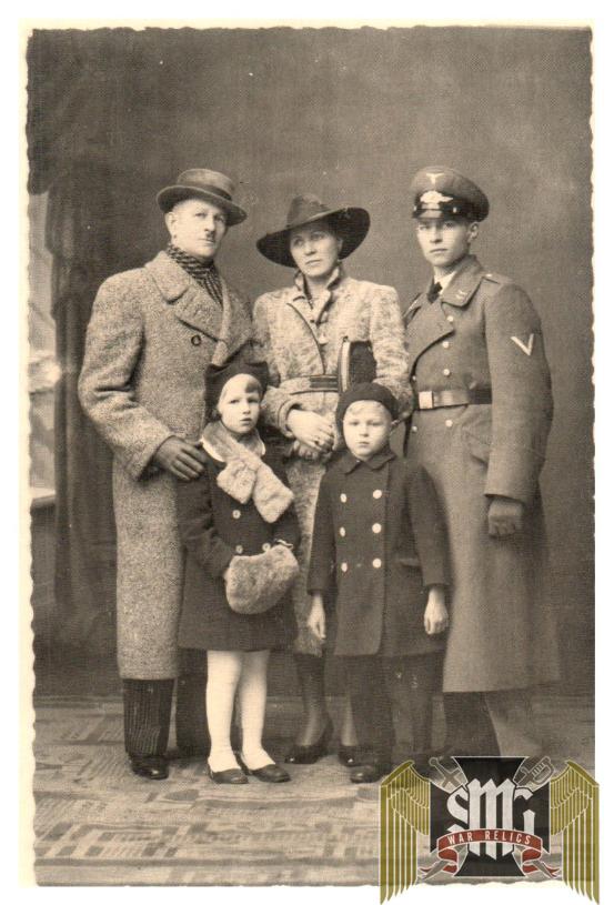 Luftwaffe Winter Family Photo