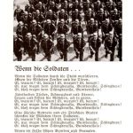 Wenn die Soldaten Song post card