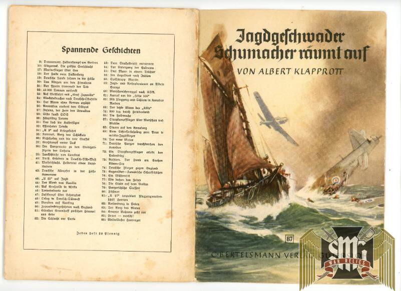 WW1 Paperback Jagderschwader Schumacher raumt auf