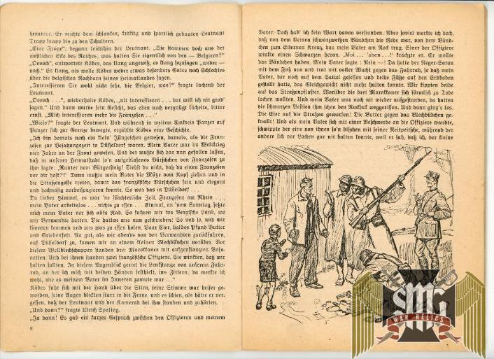 German Youth War Book Heft 52 Panzer Stossen Zum Meer