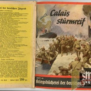 German Youth War Book Heft 49 Calais Sturmreit