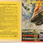 German Youth War Book Heft 22 Fesselballon im Feuer