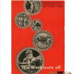 die kameradschaft wir Werkleute all Hitler youth Book