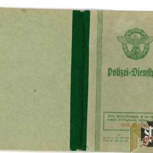 (KIA)? Police Dienstpass for a Meister