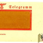 Blank Telegramm Envelope
