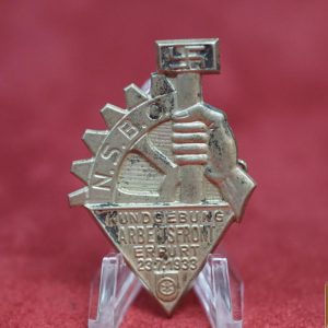 NSBO Kundgebung Arbeitsfront tinnie